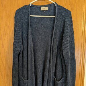 Chunky Blue Cardigan